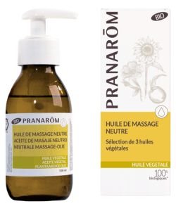 Huile de massage neutre BIO, 100 ml